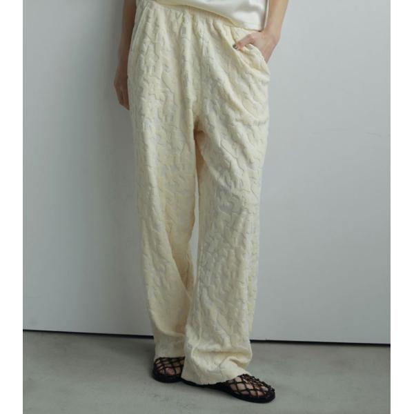 anuke（アンヌーク） ジャガードラフパンツ Jacquard Rough Pants