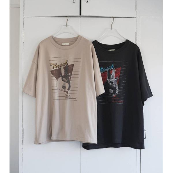 アンヌーク anukeプリントロゴ　Tシャツ anuke（アンヌーク） プリントオーバーティーシャツ Print Over T