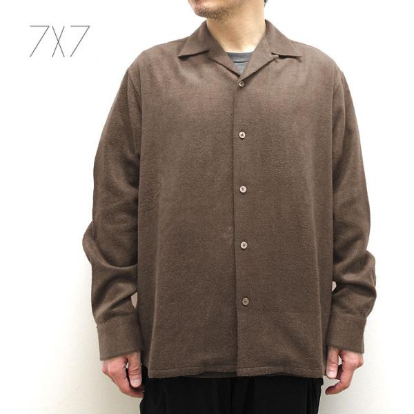 SEVEN BY SEVEN オープンカラーシャツ S SEVEN BY SEVEN オープンカラーシャツ | NOUVEL des HIOC