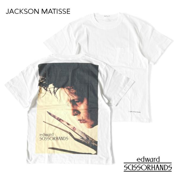 JACKSON MATISSE ジャクソンマティス edward SCISSORHANDS Face Tee シザーハンズ Tシャツ JM26AW052【id】