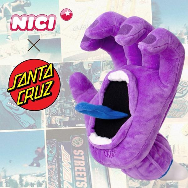 nici（ニキ） ぬいぐるみ スクリーミングハンド 25cm NICI×SANTA CRUZ