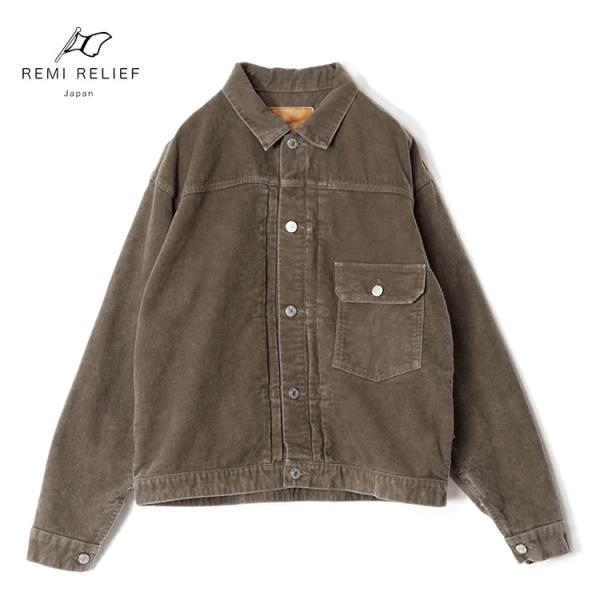 REMI RELIEF（レミ レリーフ） モールスキン 1st JKT RN29373041【id