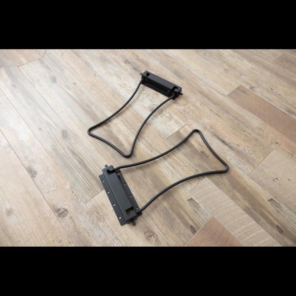 Folding legs, Black | FDL-0010-BK [ 鉄製折畳足 ] : 能島製作所