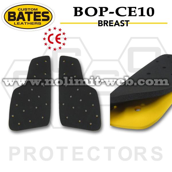 BATES（ベイツ）CE胸部プロテクターBOP-CE10　（2015-16AWモデル〜）2層構造のCE（ヨーロッパ）規格プロテクター！柔軟性がありフィットしやすいプロテクターです。※2015-16秋冬以前のモデルに装着する場合のご注意　やわ...