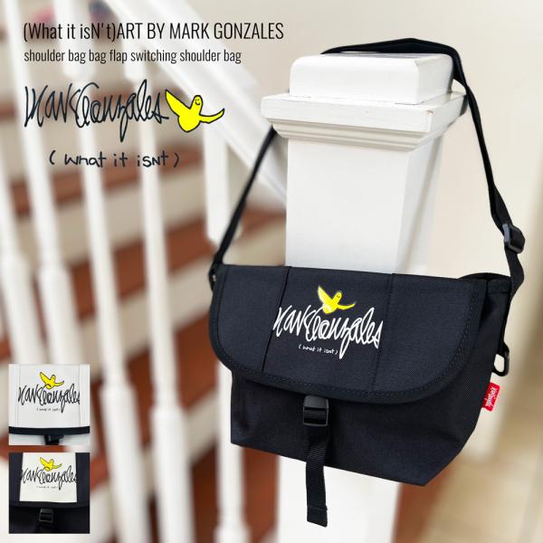 フラップ 切り替え ショルダー バッグ MARKGONZALES マークゴンザレス メッセンジャーバッグ NOLITA
