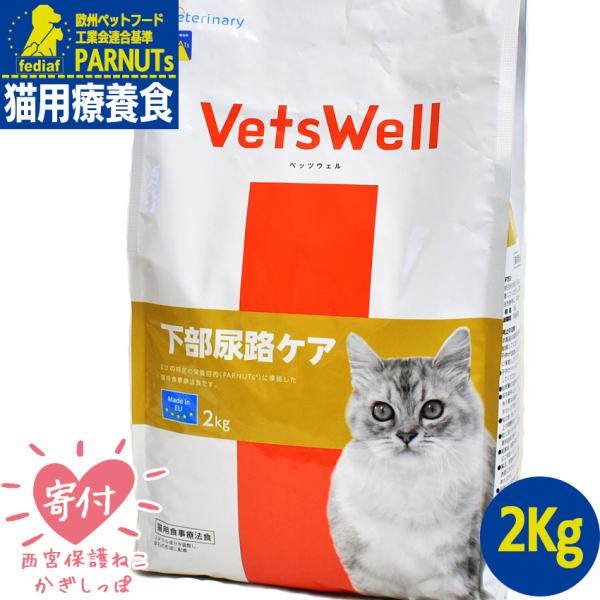 猫用食事療法食 下部尿路ケア 2kg ストルバイト 療養食