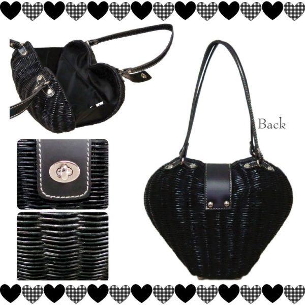 かごバッグ カゴバッグ ハンドバッグ ラタン 籐 製 ハート型 Buyee Buyee Japanese Proxy Service Buy From Japan Bot Online