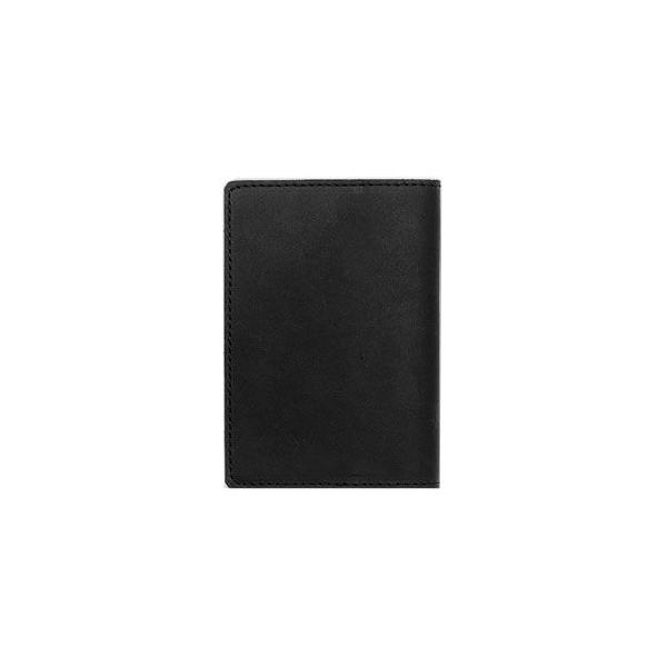 パスポートケース メンズ 革 名入れ メタフィス セバンズ ブラック パスポートカーバー 3セット 83021-BK