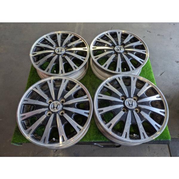 Ｎ−ＢＯＸ カスタム DBA-JF1 純正 アルミホイール 15インチ 4本セット 15×4.5J 42700-TY0-N92