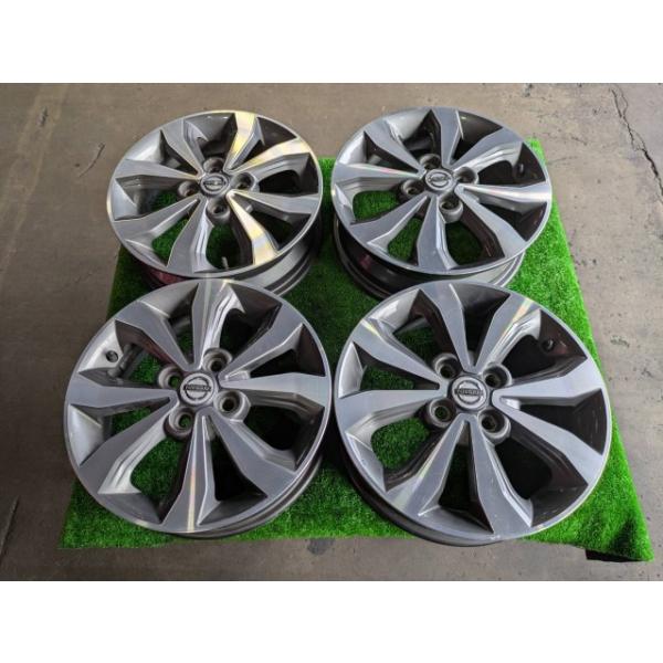 デイズ ハイウェイスター DBA-B21W 純正 アルミホイール 15インチ 4本セット 15×4.5J 4250C762 40300-6A02G 40300-6A02K