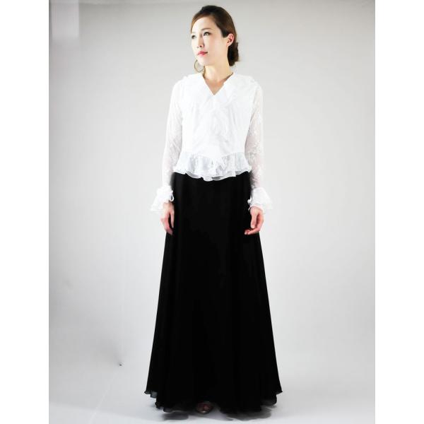 演奏会用ブラウス 黒 白 コーラス 第九 オーケストラ ストレッチレース フリル合唱 ブラウス ステージ衣装 指揮 Buyee Buyee 提供一站式最全面最專業現地yahoo Japan拍賣代bid代拍代購服務 Bot Online