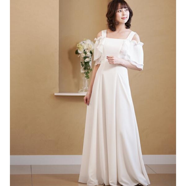 ロングドレス 袖付き 演奏会 デシン素材2way ドレス 演奏会用ドレス 日本製 袖あり 黒 青 白 コーラス 衣装 オーケストラ(op3594)30代 40代 50代