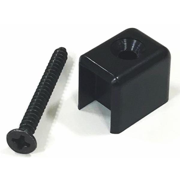 ＡＳＦ−１　チャンネルサポート　ブラックの断面が気になる・・という方へオススメの保護キャップです。当店で販売しているＡＳＦ−１　チャンネルサポートでしたら、どの長さでも使用できます。取り付けると11ミリ分レールが高くなります。設置位置に入ら...