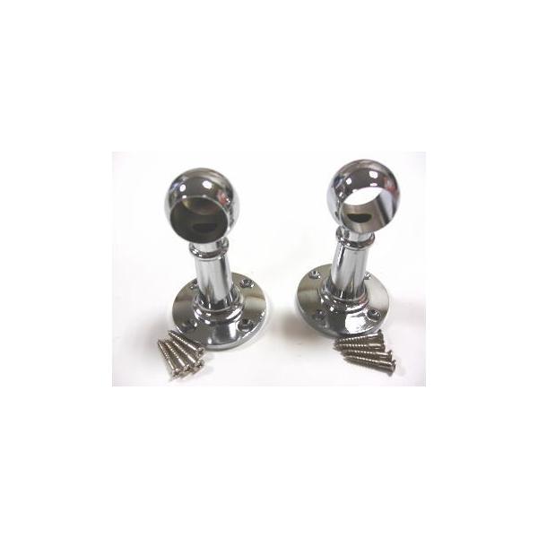 画像左が「止まり」、画像右が「通し」です。最長でも100センチほどの間隔で、ゲンコツ（通し）を入れるのをオススメいたします。首長の方がハンガーがかけやすかったりします♪