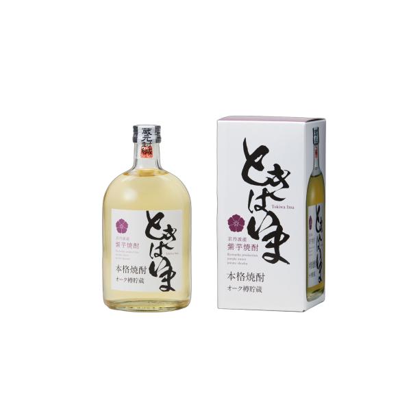 黄桜 亀岡蒸留所 紫芋焼酎 ときはいま オーク樽貯蔵 瓶 専用箱入り [芋