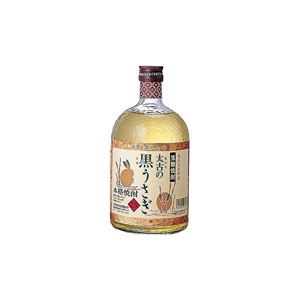黒糖焼酎 25°太古の黒うさぎ 720ml瓶4本 資弥生焼酎醸造所 鹿児島県