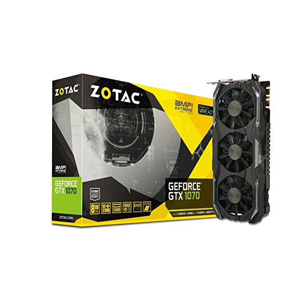 ZOTAC GeForce GTX 1070 AMP Extreme グラフィックスボード VD6078