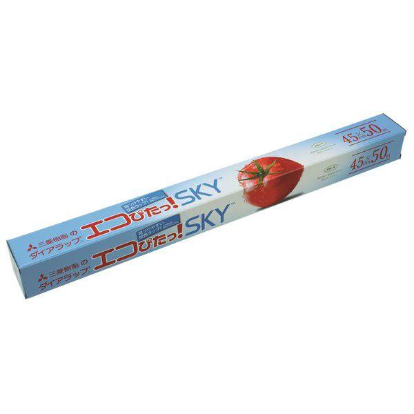 【特長】食品に混入しても見つけやすい青色ラップ■"ラップ"と言えば！？透明！？そんな常識を覆した、視認性に優れた『色つきラップ』です。万が一、食品にラップ片が混入しても見つけやすく、無色透明フィルムと使い分けることで、仕分け作業に有効な効果...