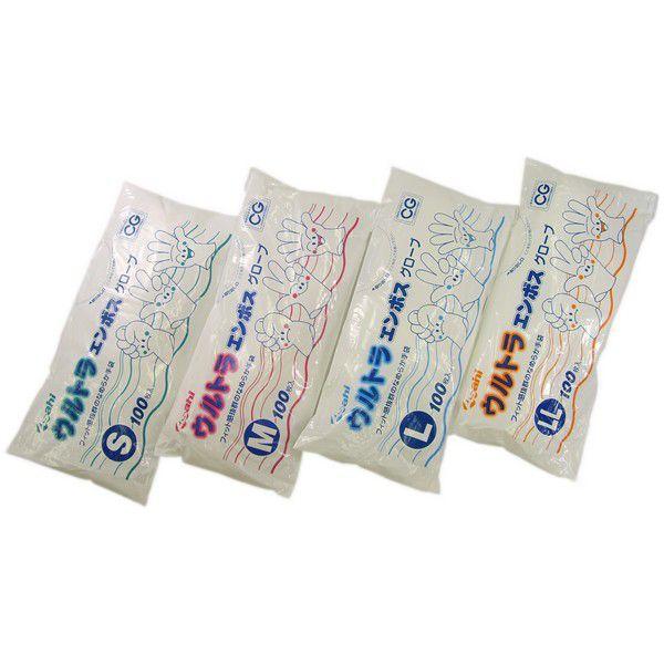 ウルトラエンボス手袋　袋入　100枚入×60袋●ケース販売お徳用【取り寄せ商品・即納不可】 ウルトラエンボス手袋 袋入 100枚入×60袋○ケース販売お徳用【取り寄せ