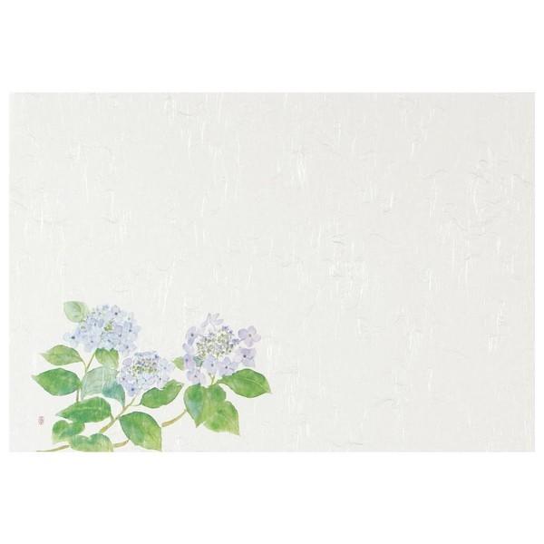 テーブルマット　T-112　紫陽花(6月)　100枚【取り寄せ商品・即納不可】