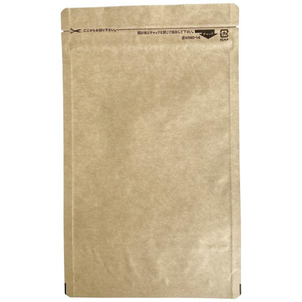 ラミジップ KR40-14 スタンドパック アルミクラフトタイプ 30＋200×140