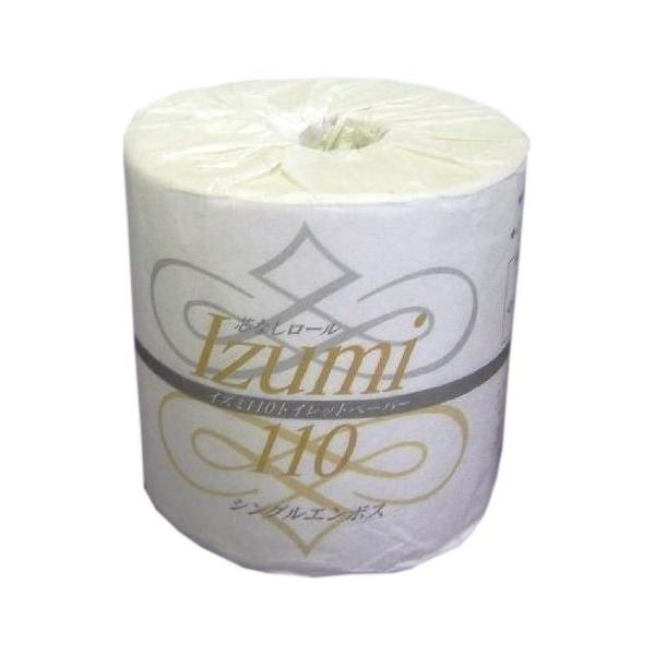 トイレットペーパー 芯なしイズミ １１０ｍ １ｒｓ １個紙包み ６０入 Tr 業務ショップ のん太郎 通販 Yahoo ショッピング