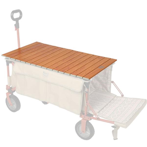 他サイト： TIMBER RIDGE アウトドアワゴン用 テーブルトップ（木色）の商品画像
