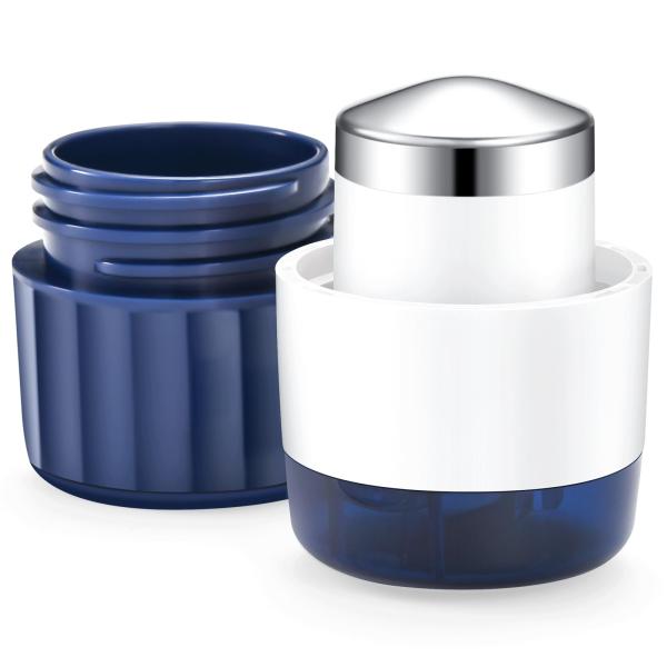 Fullicon 3in1 ピルクラッシャー ステンレス製粉砕ヘッド付き 錠剤クラッシャー 薬クラッシャー 錠剤を粉にする 薬磨り潰し 薬を砕く 錠剤