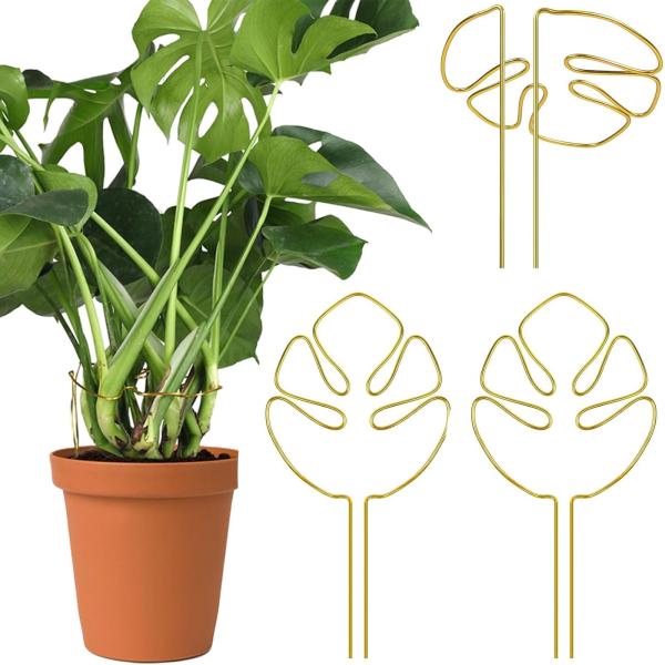 JUNXINHENGFA モンステラ 支柱 2本セット 園芸 観葉植物 植物サポート 花支架 ガーデニング支柱 調整可能 成長段階 植物倒れ防止 農業