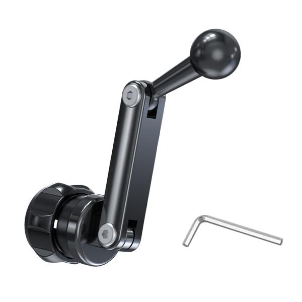 CYBRIDGE 17mm ボールジョイント スマホ ボールジョイント 車載 延長アーム スマホホルダー アルミ合金製 加長ロッド スタンド マウント
