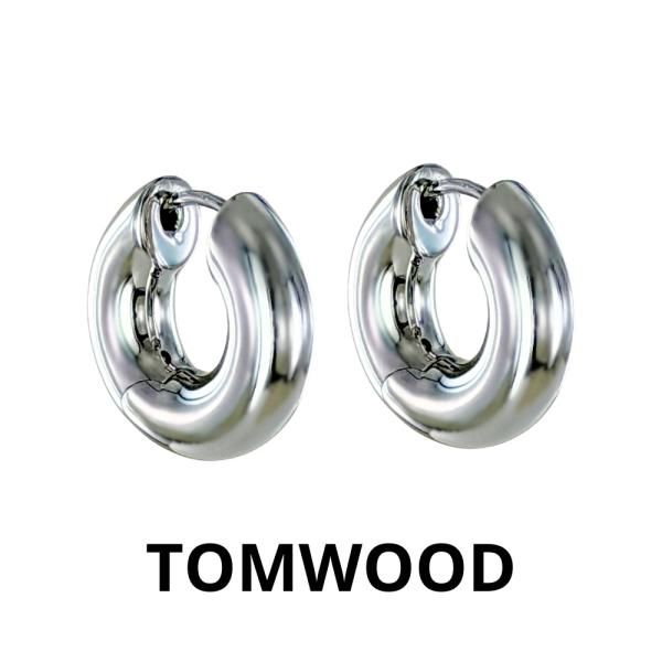 TOM WOOD（トムウッド）　フープピアス（シルバー925） TOM WOOD（トムウッド） ピアス レディース フープ 両耳ピアス