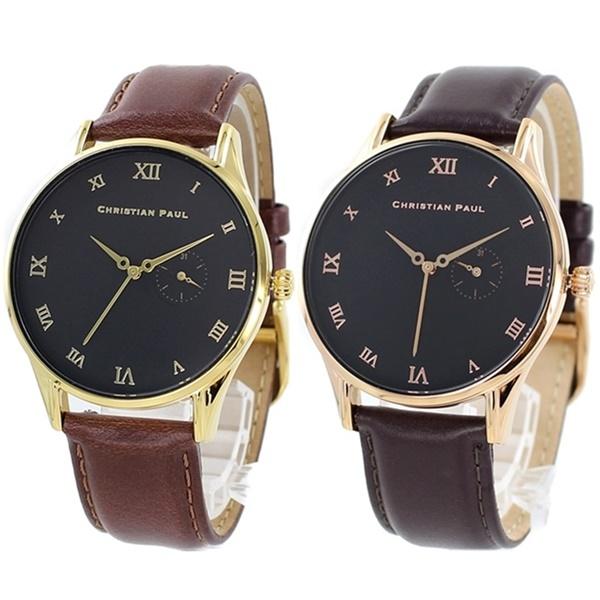 友達 ギフト ペア ウォッチ 時計 クリスチャンポール レザー カップル 友達 シェア 腕時計 手表 プレゼント ペア ウォッチ