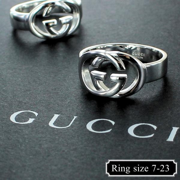 ★希少サイズ 24号　GUCCI（グッチ） シルバー925 ワイドリング★ 楽天市場】グッチ リング（サイズ（指輪）23号,24号）（ジュエリー