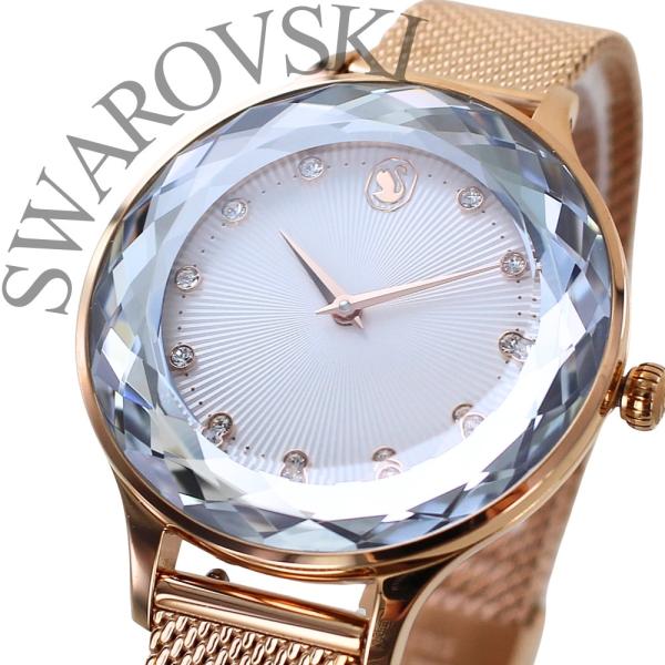 スワロフスキー 腕時計 レディース シンプル ノヴァ ローズゴールド ステンレス ベルト SWAROVSKI 時計 爆買 成人 卒業 入学