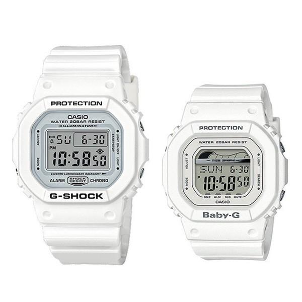 海外モデル Casio カシオ Gショック ベビーg ペアウォッチ ホワイト 白 防水 海 プールに 彼氏 彼女 プレゼント Dw 5600mw 7blx 560 7 あすつく 腕時計 Dw 5600mw 7blx 560 7 腕時計ノップル 通販 Yahoo ショッピング