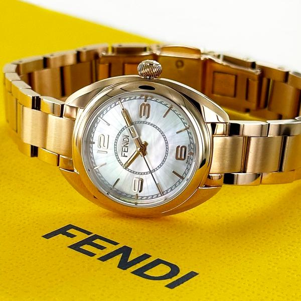 FENDI 自動巻き 腕時計 イエロー※訳あり※