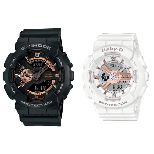 【美品ペア】G-SHOCK G-8100L & Baby-GA BG-810L 美品ペア】G-SHOCK G-8100L & Baby-GA BG-810L 美品ペア】G-SHOCK G