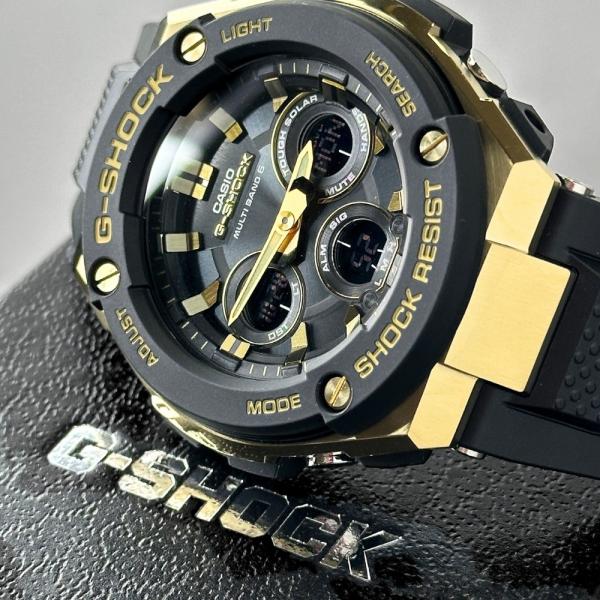 カシオG-SHOCKG-STEELGST-W300G-1A9JFタフソーラー G-SHOCK 無料特典付き 正規 カシオ Gショック G-STEEL タフソーラー