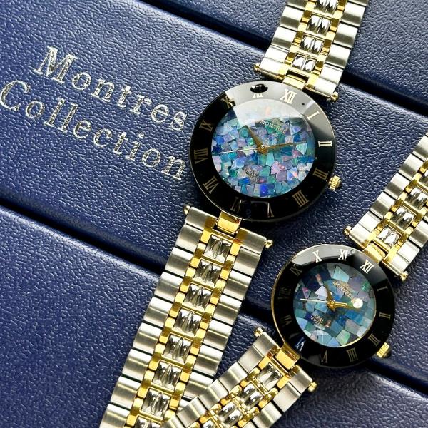 [Release date: April 1, 2024]★★★こちらの商品は、腕時計2本セットのペア商品になります。★★★メンズは袖口の邪魔にならない大きすぎないサイズ感です。ペア腕時計ボックス（リングも収納可能）プレゼント中！絆を深める...