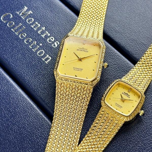 [Release date: April 1, 2024]★★★こちらの商品は、腕時計2本セットのペア商品になります。★★★メンズは袖口の邪魔にならない大きすぎないサイズ感です。ペア腕時計ボックス（リングも収納可能）プレゼント中！絆を深める...