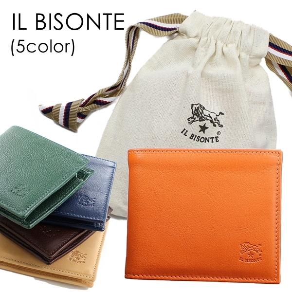 IL BISONTE（イルビゾンテ） 財布 二つ折り メンズ レディース 本革