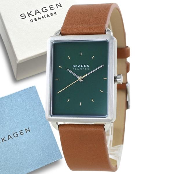 SKAGEN（スカーゲン） 腕時計 メンズ ブランド シンプル おしゃれ 四角