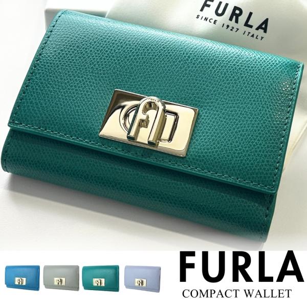 FURLA（フルラ） 三つ折り財布 レディース ミニ財布 小銭入れ ブランド