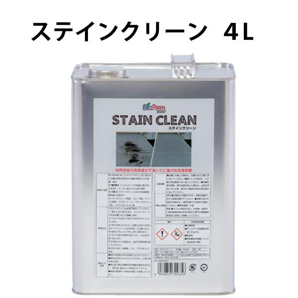 STAIN CLEAN �X�e�C���N���[��4L  BIOREM �u���b�V���O�������X �N���[�i�[ ���R�R�� ������ �f�����Z�� �����e�i���X ���܁@���ꗎ�Ƃ�