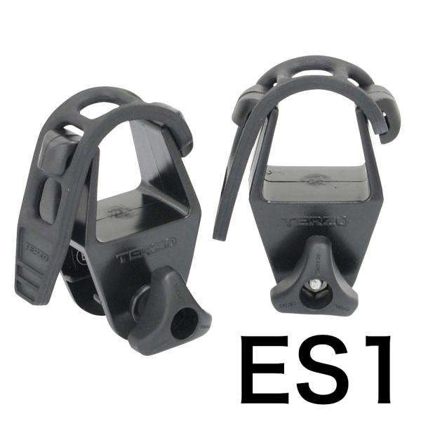 他サイト： Terzo テルッツオ スキー マストホルダー ES1 スキーキャリア 1セット 2個入り 追加アイテム スクエアバー専用モデル ピアの商品画像