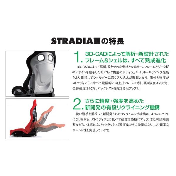 BRIDE（ブリッド） BRIDE STRADIA III FRP製シルバーシェル ロー