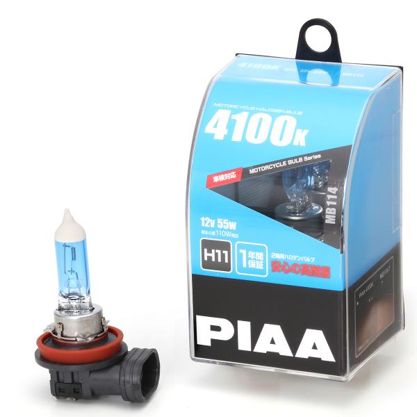 PIAA oCNpwbhCgou nQ 4100K 邳110W H11 ϐk 1Nۏ 1 MB114