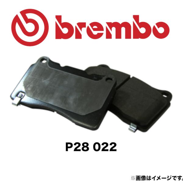 P  brembo ブレンボ ブレーキパッド リア 左右セット ブラック