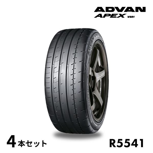 ADVAN 4本セット ヨコハマタイヤ APEX V601 R5541 255/35R19 96Y