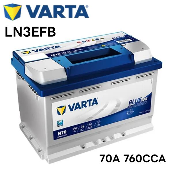 VARTA ブルーダイナミックバッテリー LN3 12V 74Ah 680A Amazon | VARTA(バルタ) Blue Dynamic LN3 (574 012 068) 輸入車